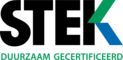 Logo STEK pay-off